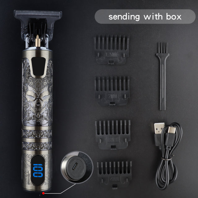 2022 neue Clipper USB Elektrische Haarschneidemaschine Wiederaufladbare Rasierer Bartschneider Professionelle Männer Haarschneidemaschine Bart