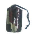 Camouflage Waterproof Emergency Sleeping Bag 120x200cm Portable Warmth Survival Camping Reusable, Send Original Storage Bag