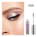 PHOERA Liquid Eyeshadow Metallic Diamond Shiny Eye Liner Pen Eyeshadow Palette Lasting Shimmer Pigmented Eye Shadow Cosmetics