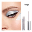 PHOERA Liquid Eyeshadow Metallic Diamond Shiny Eye Liner Pen Eyeshadow Palette Lasting Shimmer Pigmented Eye Shadow Cosmetics
