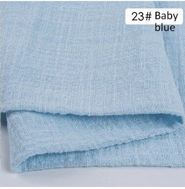 Dinning table decoration rust table runner set wedding decoration cotton gauze dusty blue napkins gift table runners