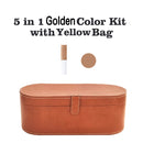 Cepillo secador de pelo 5 en 1, secador de pelo eléctrico, peine, varita rizadora, Kit de cepillo desmontable, alisador de iones negativos, rizador de pelo