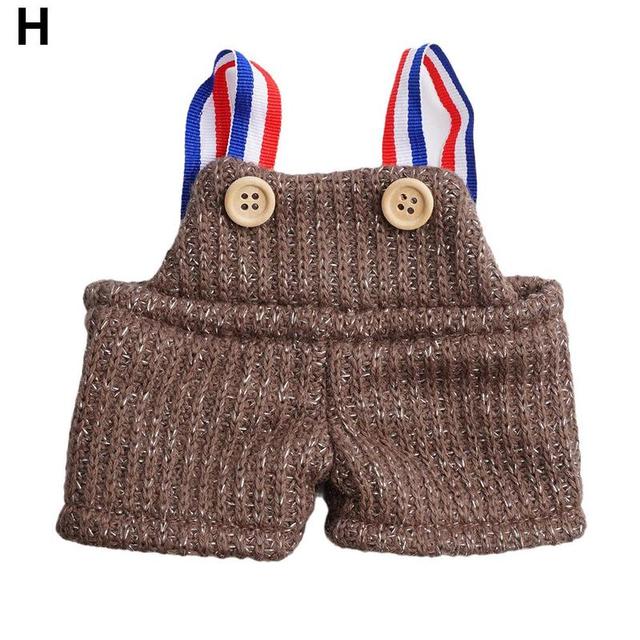 Kleidung für Ente 30cm Plüschpuppen Ente Kleidung für Lalafanfan Ente Baumwollrock Overalls Outfit Enten Tierkleidung Spielzeug