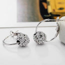 Korean Vintage Glossy Arc Bar Long Tassel Drop Earrings for Women Gold Geometric Fashion Jewelry Luxury Hanging Pendientes