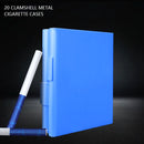 Portable Automatic Cigarette Case Metal Cigarette Boxes 10PCS Cigarette Holder Case Not Lighter Gadget for Men Christmas Gifts