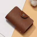 24 Bits Credit Card Holder Business Bank Card Pocket PVC Large Capacity Card Cash Storage Clip Organizer Case ID Holder Pouch