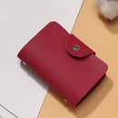 24 Bits Credit Card Holder Business Bank Card Pocket PVC Large Capacity Card Cash Storage Clip Organizer Case ID Holder Pouch