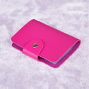 24 Bits Credit Card Holder Business Bank Card Pocket PVC Large Capacity Card Cash Storage Clip Organizer Case ID Holder Pouch