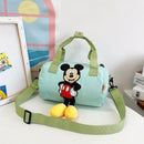 2022 New Disney Shoulder Bags Cartoons Mickey Mouse Nylon Bag Women Messenger Bag Cute Anime Fashion Handbag Gifts for A Girls