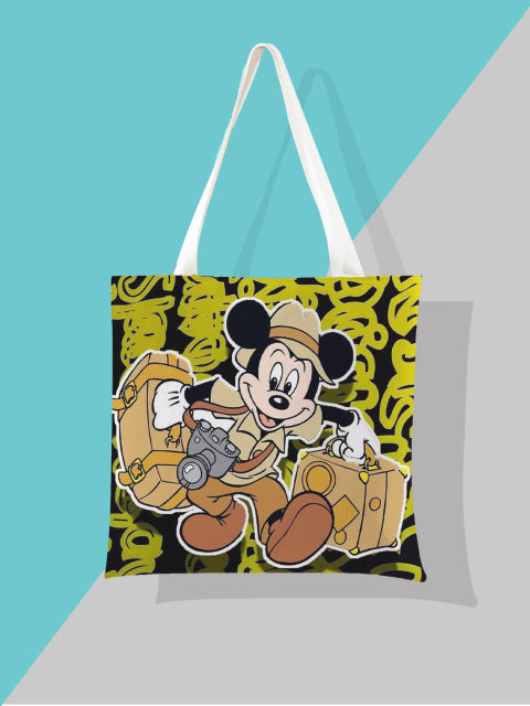 2022 neue Disney Umhängetaschen Cartoons Mickey Mouse Nylontasche Frauen Messenger Bag Cute Anime Fashion Handtasche Geschenke für ein Mädchen