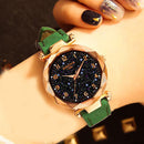 2022 Fashion Stars Women Watch Luminous Charming Little Point Frosted Belt Watch Dotted with Roman Scale Luxury Women&