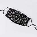 Shiny Rhinestone Mask Face Decor Jewelry Bling Elastic Fashion Jewelry Masks With Face Bandana Party Halloween Cosplay маска