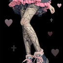 24 Styles Sexy Tights Women Skull Mystery Thigh High Waist Stockings Gothic JK Lolita Mesh Nets Fishnet Pantyhose Ladies Gifts