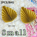 Palm Spear Cake Topper Happy Birthday Palm Leaf Decoration Cake Decorating Wedding Baking Dessert Table Party Favors