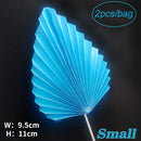 Palm Spear Cake Topper Happy Birthday Palm Leaf Decoration Cake Decorating Wedding Baking Dessert Table Party Favors