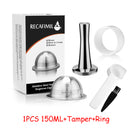 Juego al por mayor de cápsulas reutilizables de acero inoxidable compatibles con el filtro de café Nespresso Vertuo Vertuoline