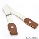Child Kids Buckle-Free Elastic Belt No Buckle Stretch Canvas Belt For Boys Girls Adjustable Children Belts For Jeans Pants