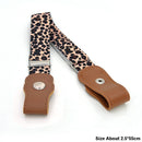 Child Kids Buckle-Free Elastic Belt No Buckle Stretch Canvas Belt For Boys Girls Adjustable Children Belts For Jeans Pants