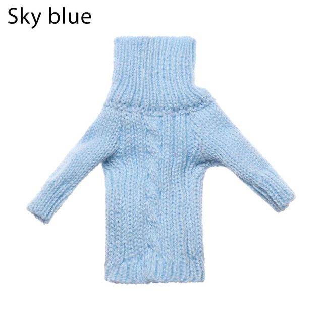 High Quality Knitted Multicolor Sweater Dress Tops Options Doll Clothes Accessories for Doll 11.5 inch - 12 inch Girl Toy