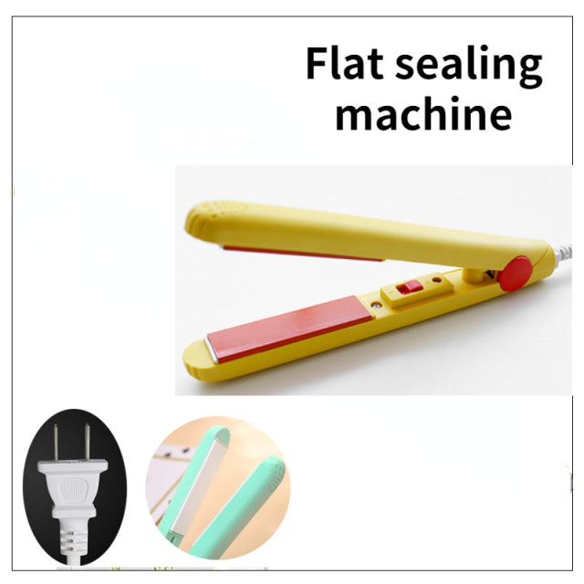 Mini Portable Heat Sealing Machine Food Vacuum Sealer Seal Packing Plastic Impulse Sealer Household Bag Clips Handheld