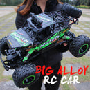 ZWN 1:12/1:16 4WD RC coche con luces Led 2,4G Radio Control remoto coches Buggy todoterreno Control camiones niños juguetes para niños