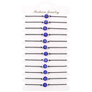 Amuleto clásico Evil Nazar Eye Charm Bracelet Red Black String Rope Pulseras de amistad trenzadas para mujeres Joyería de declaración