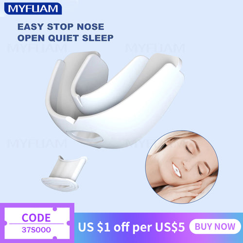 Anti Snoring Mouth Guard Braces Anti-snoring Device Man Stopper Anti Snore From Snoring For Sleep Better Breath Aid Apnea