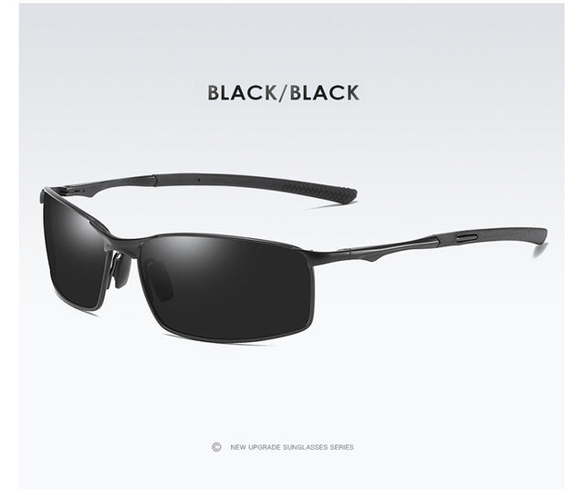 Gafas de sol polarizadas Aoron para hombre/mujer, gafas de sol con espejo para conducir, gafas con marco de Metal, gafas de sol antideslumbrantes UV400, venta al por mayor
