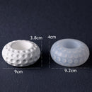 DIY Round Candle Jar Pot Silicone Molds for Making Uv Epoxy Plaster Concrete Storage Box Mould Home Decor Flower Pot Planter
