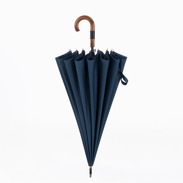 Parachase Großer Regenschirm Holz Winddicht 16 Rippen Business Japanisch Langer Regenschirm Regen Frauen Männer 120 cm Golf Klarer Regenschirm