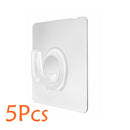 20 Pcs Wall Storage Hook Punch-free Power Plug Socket Holder Kitchen Stealth Hook Wall Adhesive Hanger Bathroom