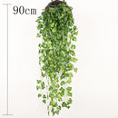 50-105CM Artificial Hanging Flower Plant Fake Vine Willow Rattan Flower Artificial Hanging Plant For Home Garden Wall Decoration