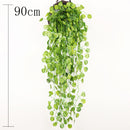 50-105CM Artificial Hanging Flower Plant Fake Vine Willow Rattan Flower Artificial Hanging Plant For Home Garden Wall Decoration