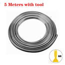 Car Moulding Decoration Flexible Strips 5M/1M Interior Auto Mouldings Car Cover Trim Dashboard Door Edgein Car-styling Universal