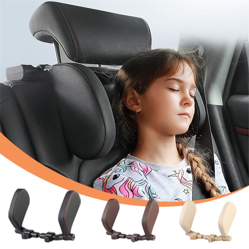 Car Seat Headrest Pillow Neck Support Pillow For Car Sleep Side Head Support High Elastic Nylon Telescopic Support Side Kids