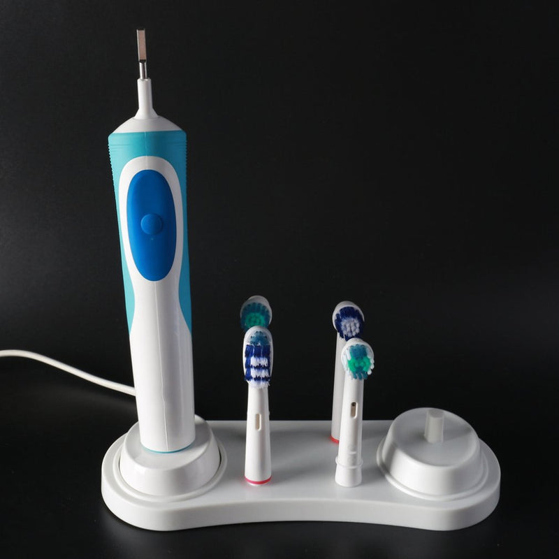 Elektrische Zahnbürstenhalter Halterung Badezimmer Zahnbürste Stander Basis Halterung Zahnbürstenköpfe Basis mit Ladeloch