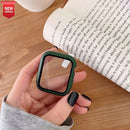 Screen Protector Case for Apple Watch Series 7 6 SE 5 4 3 44mm 40mm 45mm iwatch 42mm 38mm glass+cover Apple watch Accessories