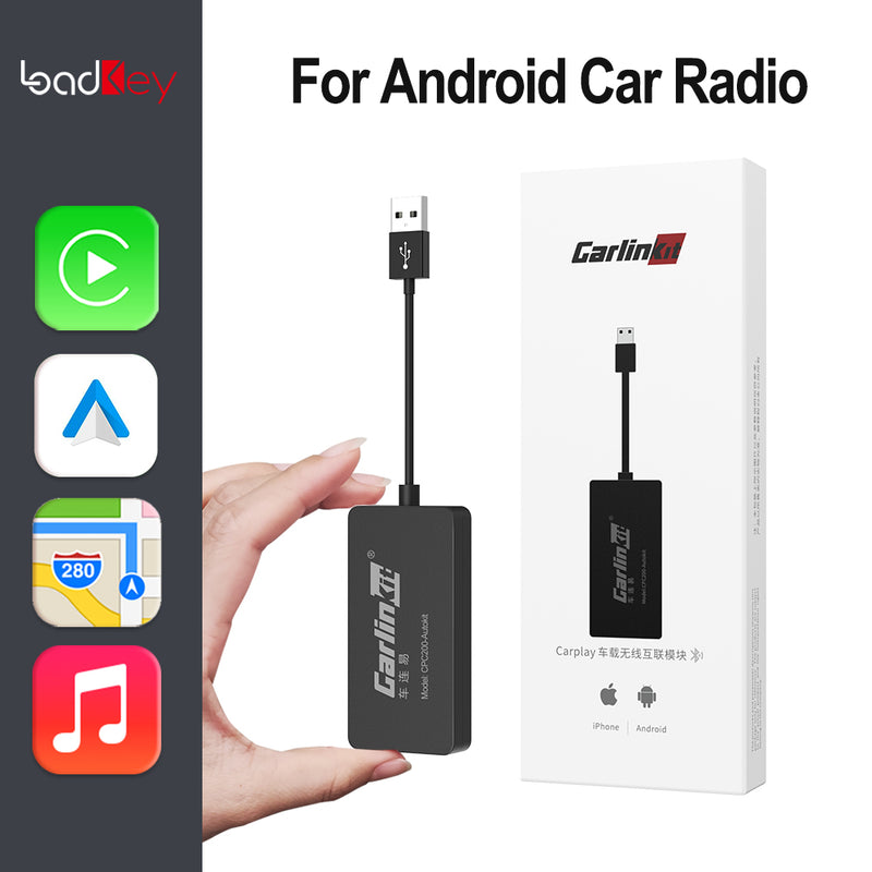 LoadKey &amp; Carlinkit Wireless CarPlay Adapter Wireless Android Auto Dongle for Modify Android Screen Car Ariplay Smart Link IOS15