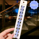 Ncmama 12 unids/set Mini empuñaduras antideslizantes de diamantes de imitación pinzas para el cabello para mujeres niñas dientes brillantes abrazaderas de Metal flor accesorios para el cabello