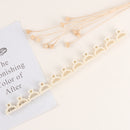 Ncmama 12 unids/set Mini empuñaduras antideslizantes de diamantes de imitación pinzas para el cabello para mujeres niñas dientes brillantes abrazaderas de Metal flor accesorios para el cabello