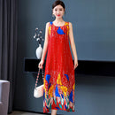20 Colors Summer Long Dress 2022 Loose Summer Clothes for Women Everyday Dresses Casual O-Neck Elegant Sleeveless Women Dress