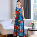 20 Colors Summer Long Dress 2022 Loose Summer Clothes for Women Everyday Dresses Casual O-Neck Elegant Sleeveless Women Dress