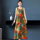 20 Colors Summer Long Dress 2022 Loose Summer Clothes for Women Everyday Dresses Casual O-Neck Elegant Sleeveless Women Dress