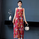 20 Colors Summer Long Dress 2022 Loose Summer Clothes for Women Everyday Dresses Casual O-Neck Elegant Sleeveless Women Dress