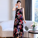 20 Colors Summer Long Dress 2022 Loose Summer Clothes for Women Everyday Dresses Casual O-Neck Elegant Sleeveless Women Dress