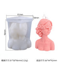 European style Retro Roman Column Candle Silicone Mold Handmade DIY Baking Molds Plaster Soap Mould Christmas Gifts Decoration