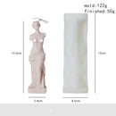 European style Retro Roman Column Candle Silicone Mold Handmade DIY Baking Molds Plaster Soap Mould Christmas Gifts Decoration