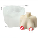 European style Retro Roman Column Candle Silicone Mold Handmade DIY Baking Molds Plaster Soap Mould Christmas Gifts Decoration