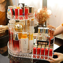 Make Up Organizer Box 360 Degree Rotation Cosmetic Organizer Transparent Fashion Spin Multi-Function Detachable Dressing Table