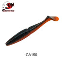ESFISHING 100mm125mm155mm200mm Easy Shiner Quality Pesca Soft Fishing Lure Silicone Bait Wobblers Leurre Souple Free shipping
